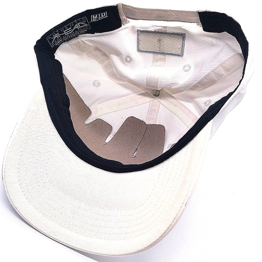 New White Merrill Lynch Rare Golf Adjustable Midfit Hat by AHEAD - Picture 3 of 3